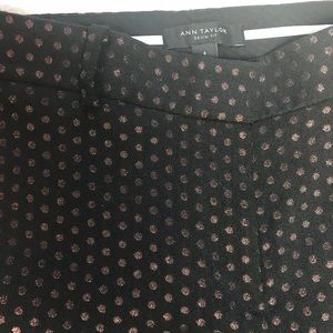 Black and copper Devin fit petite Ann Taylor s 4